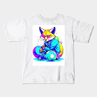 Super Soccer Fox Kids T-Shirt